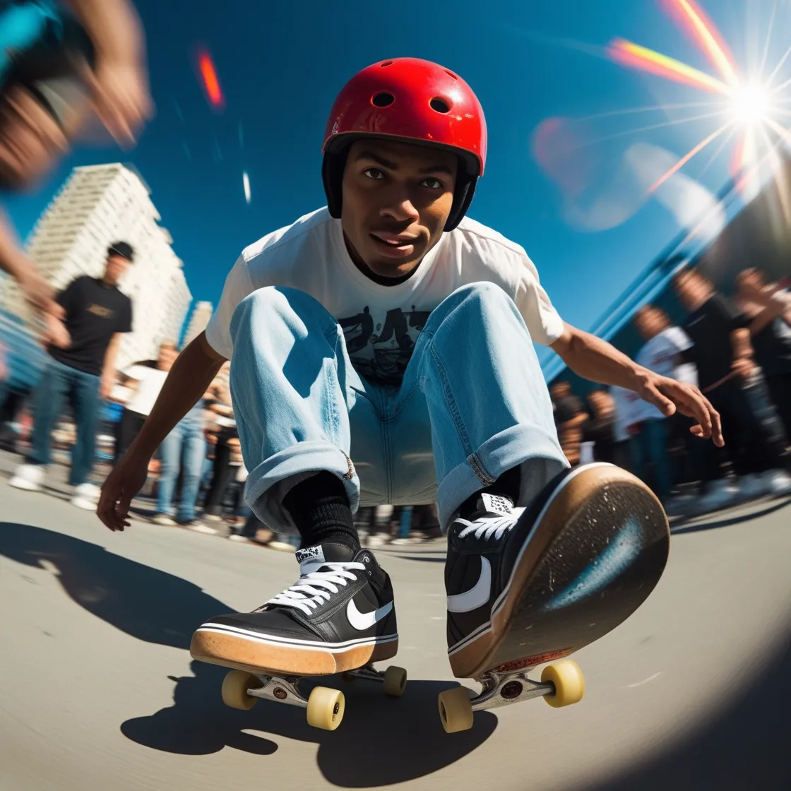 THE SKATEBOARDER – Made with this site Img creator