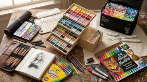Inspired by the sunshine? Get creative this spring with these art sets