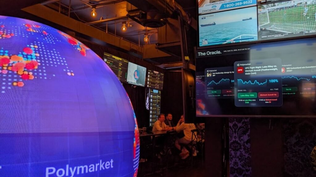 Polymarket Opens Bar in DC For Election Betting