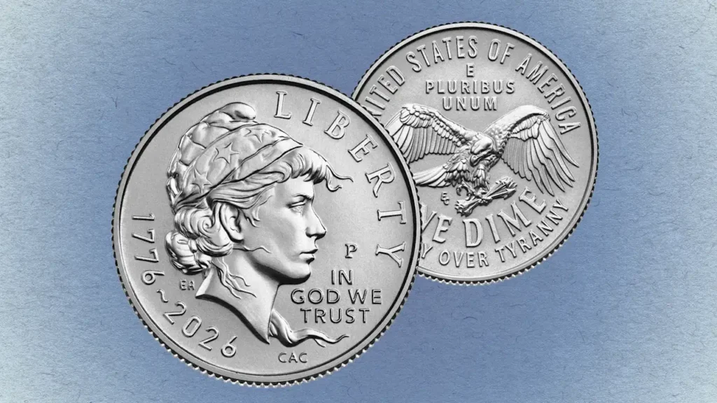 Trump Removes Peace Symbol From New US Dime Design