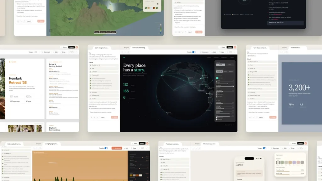 Claude AI Can Now Design Apps and Websites For You