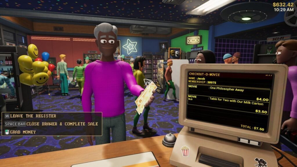 New Video Game Lets You Run a 1990s Blockbuster Store
