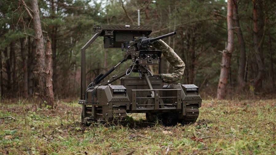 Ukraine Replaces Soldiers With Military Robots