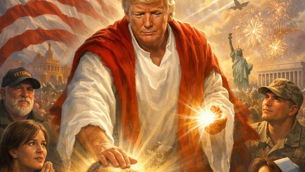 Donald Trump’s AI Jesus image could finally break his brand