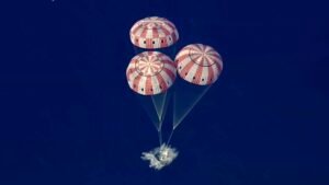 SpaceX Brings Four Astronauts Back From Moon Mission