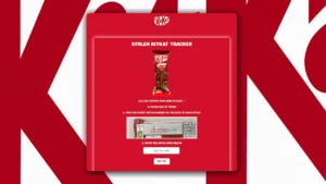 Nestlé Builds Website to Track 12 Tons of Stolen KitKats