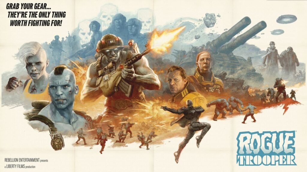 Rogue Trooper Movie Gets Retro ’70s Style Poster